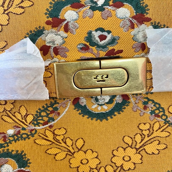 🚫SOLD🚫🌈NEW🏵Tory Burch Lee Radziwill petite double bag/satchel bag/crossbody - Picture 4 of 16